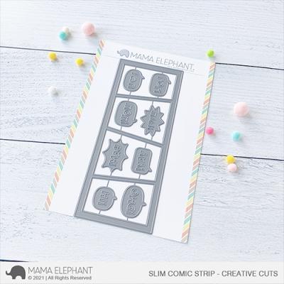 Mama Elephant Creative Cuts - Slim Comic Strip